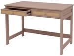 SCHREIBTISCH quadratisch taupe