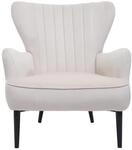 LOUNGE-SESSEL Cremewei&szlig;