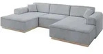 WOHNLANDSCHAFT IREA-U1 - 301x165x80 cm Grau