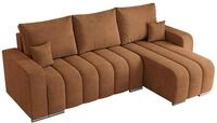 ECKSOFA KIRASSO L Orange Stukture