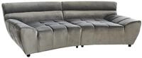 BIG SOFA NERLA Grau Webstoff