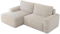 ECKSOFA BELLUNO L Creme Cord - Links