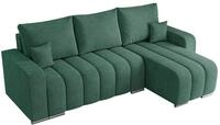 ECKSOFA KIRASSO L Gr&uuml;n Stukture