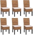 ESSZIMMERSTUHL Dunkelbraun 6er-Set