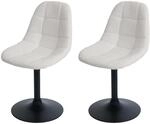 ESSZIMMERSTUHL Cremewei&szlig; 2er-Set