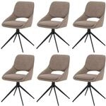 ESSZIMMERSTUHL Beige 6er-Set