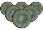 PLATZTELLER Verde gr&uuml;n &oslash; 32 cm 6er Set