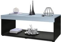 COUCHTISCH Pure Tischplatte und Blenden in Denim matt