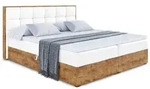 BOXBETT mit Matratze H3 und Lattenrost - LOLLI2 - 180x200 - Wei&szlig; Hochglanz