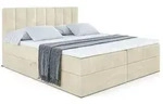 BOXBETT mit Matratze H4 und Lattenrost - OTTA - 140x200 cm - H4 - Beige