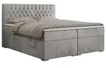 BOXBETT PERA 120/200 Hellgrau Velvet - H3