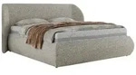POLSTERBETT CAELA CLASSIC 140/200 - Hellgrau Strukture - Multipocket-Matratze