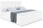BOXBETT mit Matratze H3 und Lattenrost - BOXI8 - 120x200 cm Wei&szlig; Hochglanz