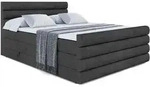 BOXSPRINGBETT CELESTIA-Z KING - 180x200 - H3/H4 - Schwarz