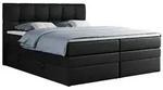 BOXSPRINGBETT ALVIN KING 120/200 Schwarz Kunstleder - H4