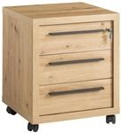Rollcontainer in Eiche Artisan