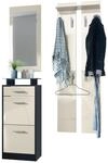 GARDEROBE Loret Front in Creme Hochglanz