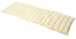 BANKAUFLAGE 3-Sitzer creme 143/48/5 cm