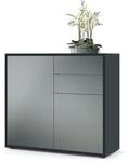 KOMMODE Ben Front in Graphit Seidenmatt