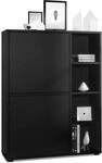 HIGHBOARD Cuba T&uuml;ren in Schwarz matt