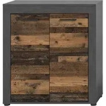 Highboard Jam Anthr./Natur ca. 80x88x35 cm