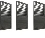 SCHIEBET&Uuml;R F&Uuml;R PERGOLA 3ER-SET Anthrazit 3er-Set-Set