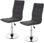 ESSZIMMERSTUHL Grau 2er-Set