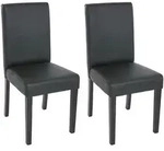 ESSZIMMERSTUHL Schwarz 2er-Set