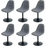 ESSZIMMERSTUHL Grau 6er-Set