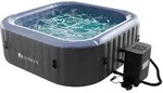 WHIRLPOOL SpaLuxe aufblasbar 185x185x65 cm grau/blau