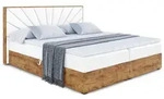 BOXBETT mit Matratze H4 und Lattenrost - LOLLI6 - 120x200 - Wei&szlig; Hochglanz