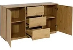 SIDEBOARD Eiche Dekor
