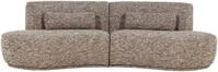 Bigsofa Batavier Hellbraun B: 254cm