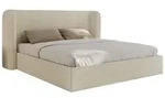 POLSTERBETT EMORA CLASSIC 200/200 - Creme Strukture - ohne Matratze