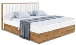 BOXBETT mit Matratze H3 und Lattenrost - LOLLI4 - 140x200 - Wei&szlig; Hochglanz