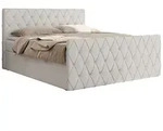 BOXBETT MIREN DUO 180/200 - Wei&szlig; Kunstleder - H3