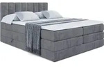 BOXSPRINGBETT OTTA KING - 160x200 - H3/H4 - Dunkelgrau