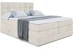 BOXSPRINGBETT MARCE KING - 180x200 - H3/H4 - Ecru