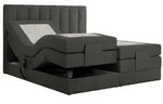 BOXBETT COMFORTO 200/200 - Dunkelgrau Struktur - H4