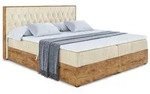 BOXBETT mit Matratze H3 und Lattenrost - LOLLI5 - 180x200 - Beige