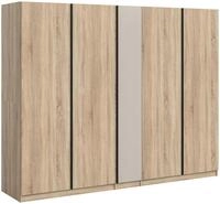 Dreht&uuml;renschrank OAKLAND ca.230x183x53cm Sonoma Eiche