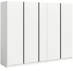 Dreht&uuml;renschrank Oakland Wei&szlig;
