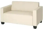 2-SITZER-SOFA Cremewei&szlig;