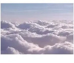 FOTOTAPETE Wolken Himmel Wei&szlig; 150x105 cm