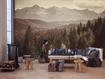 FOTOTAPETE Wald Natur Braun 150x105 cm