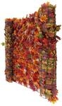 BALKONSICHTSCHUTZ BLATT Rot