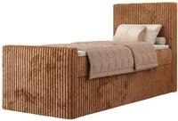 BOXBETT TILIANO DUO 90/200 - Orange Cord - H4 - Topper Visco - Rechts Seite