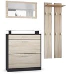 GARDEROBE Loret Front in Eiche s&auml;gerau