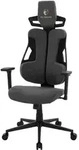 GAMINGSTUHL mit Stoffbezug in Grau Individuell Einstellbar
