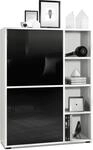 HIGHBOARD Cuba T&uuml;ren in Schwarz Hochglanz